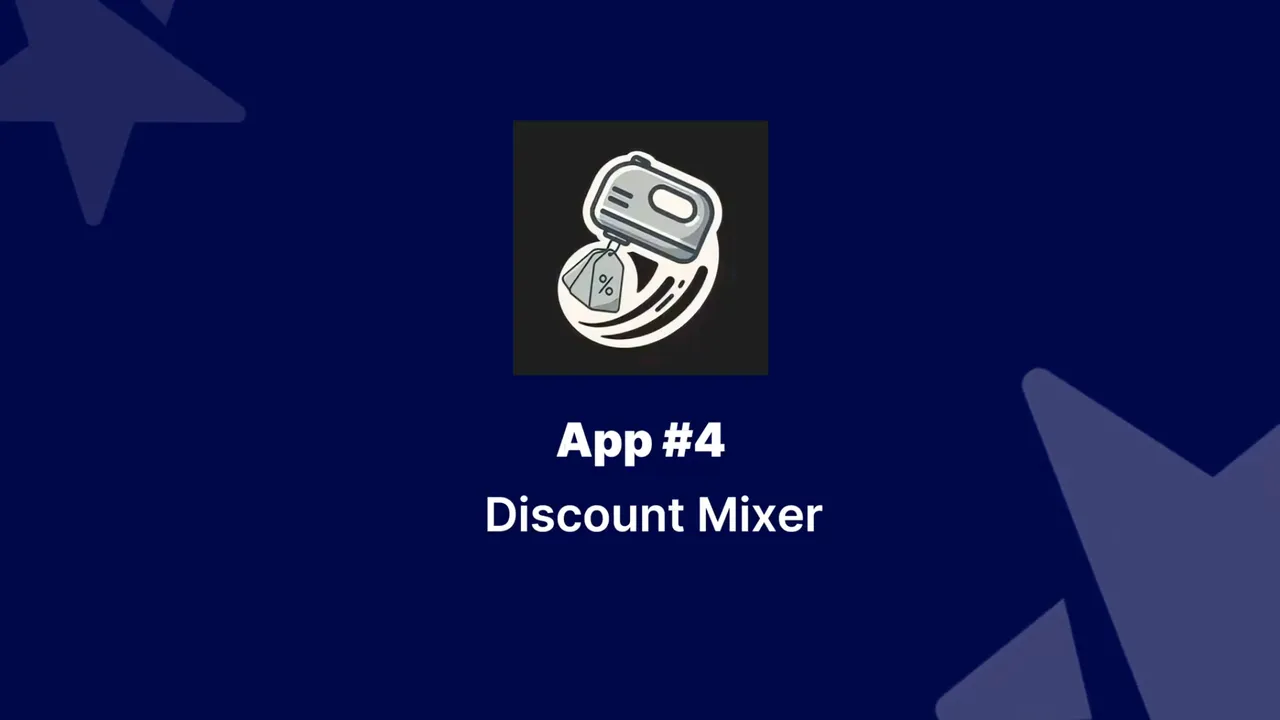 Create customizable multi discounts with Discount Mixer